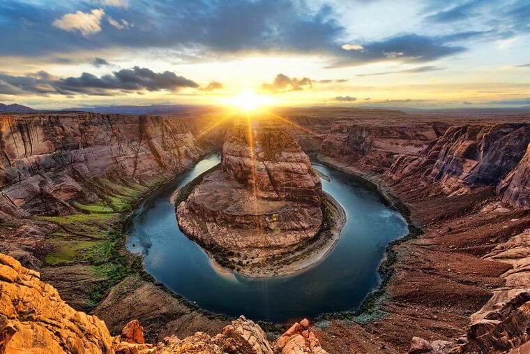 изгиб реки Колорадо