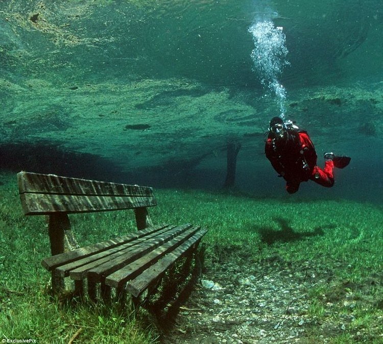 Зеленое Озеро в Австрии