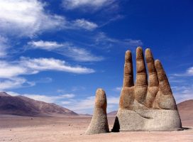Рука пустыни в Чили