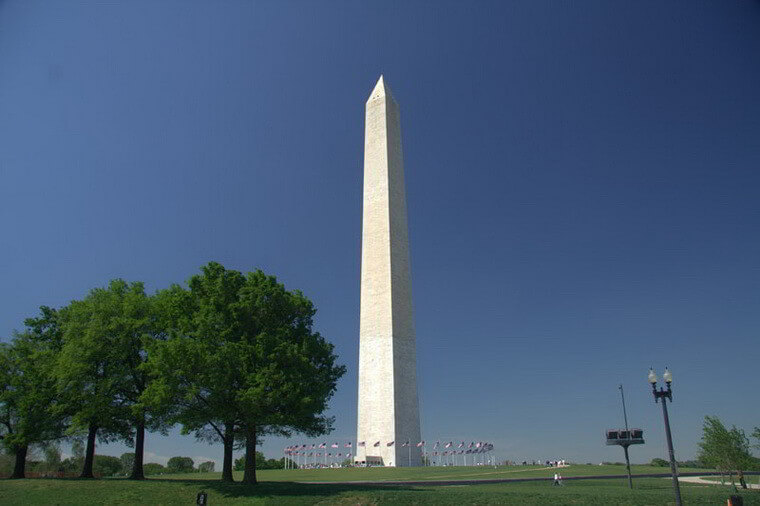 Монумент Вашингтона - самое высокое строение из камня в мире