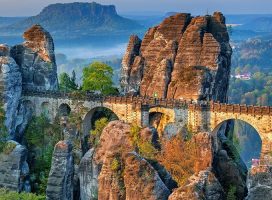 Бастайский мост в Саксонской Швейцарии