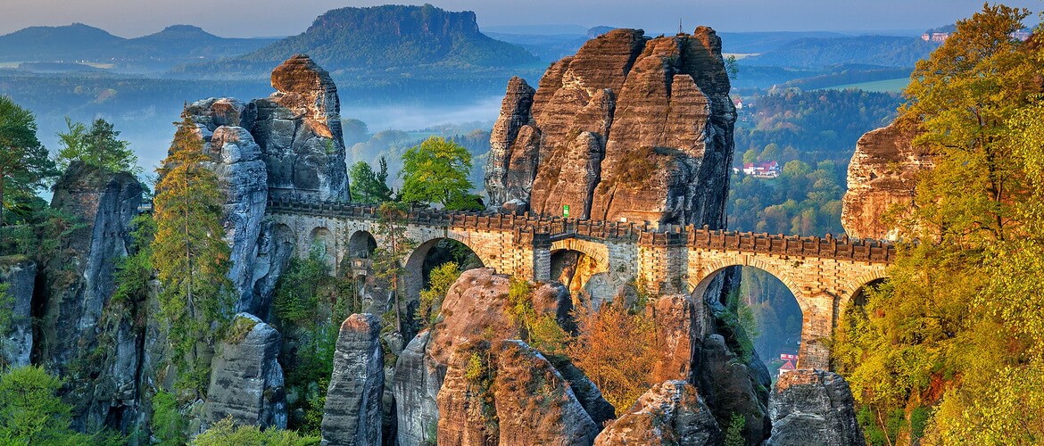 Бастайский мост в Саксонской Швейцарии