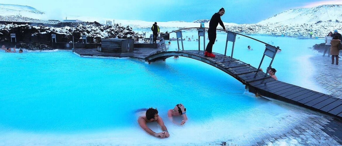Голубая лагуна в Исландии