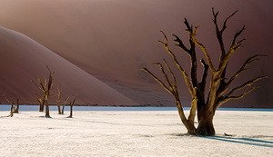 Мертвая Долина - нереальный пейзаж