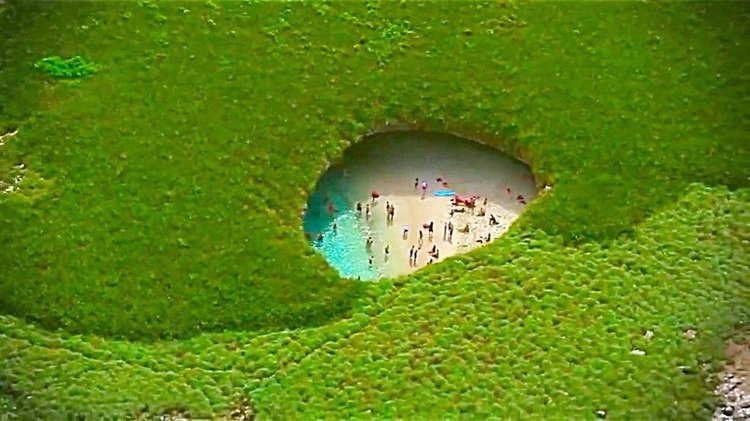 Скрытый пляж. Мексика