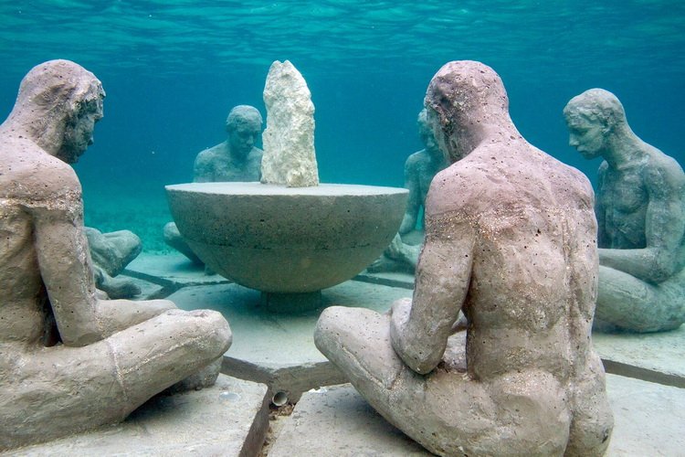 Мексика. Подводный музей