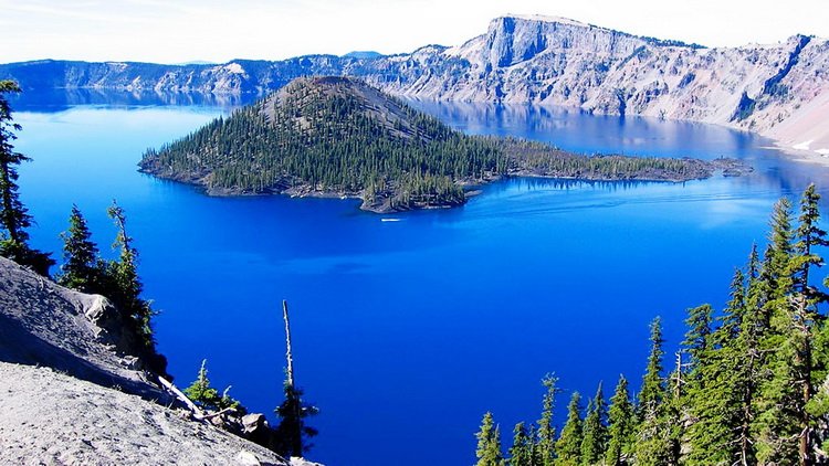 Озеро Крейтер. Штат Орегон. США