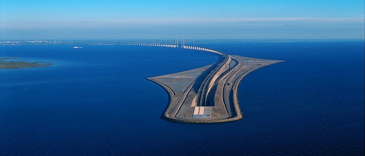 Эресуннский мост между Данией и Швецией
