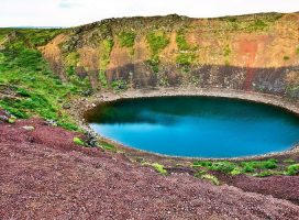 Озеро Керид в кратере