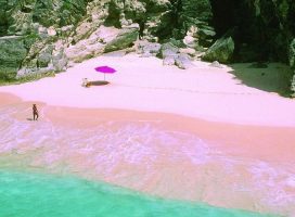Розовые пляжи харбор