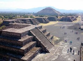 Пирамиды Теотиуакан. Мексика