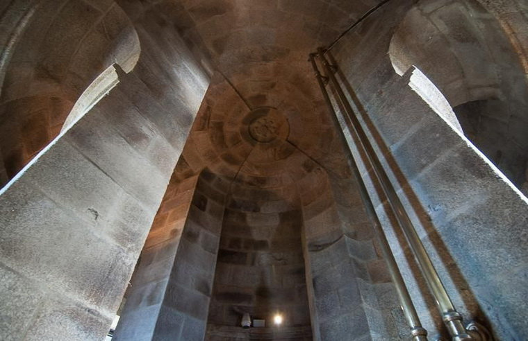 Внутри Башни Геркулеса