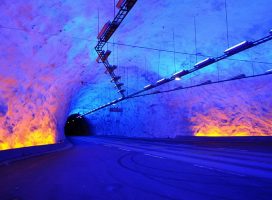 Лердальский тоннель – самый длинный автомобильный тоннель в мире