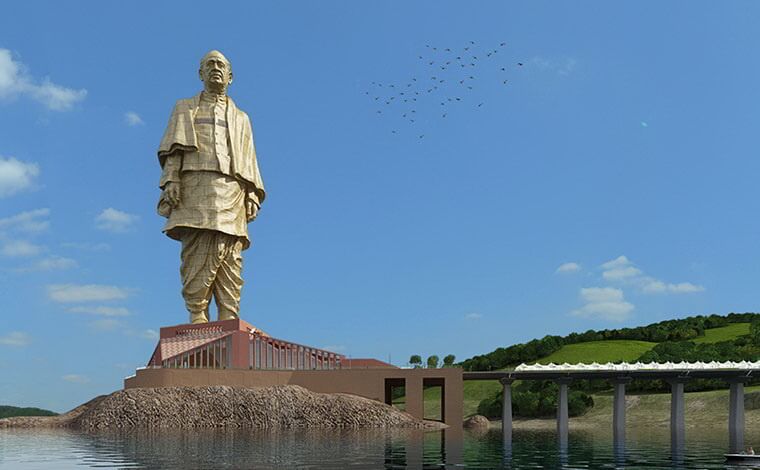 Индия самая высокая статуя в мире фото
