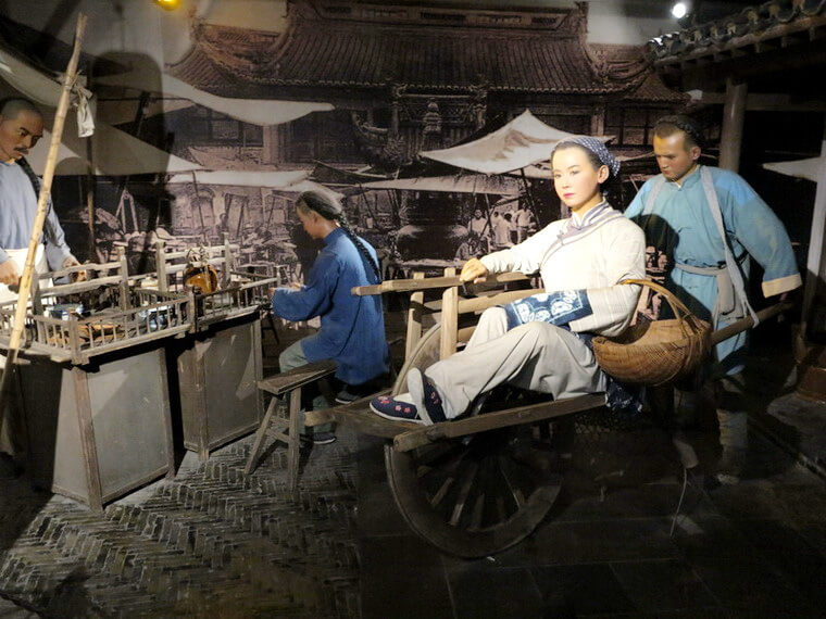 Шанхайский выставочный зал истории в телебашне Восточная жемчужина