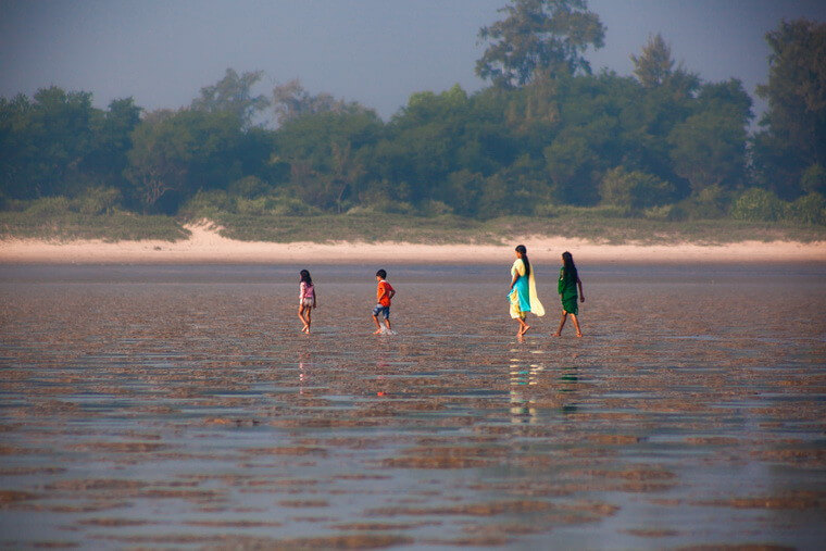 Исчезающий пляж Чандипур