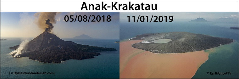 Последствия извержения Анак Кракатау 2018 года