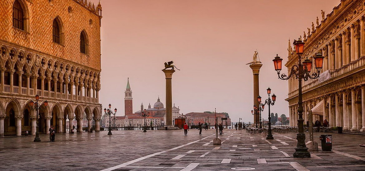 Площадь Сан Марко в Венеции