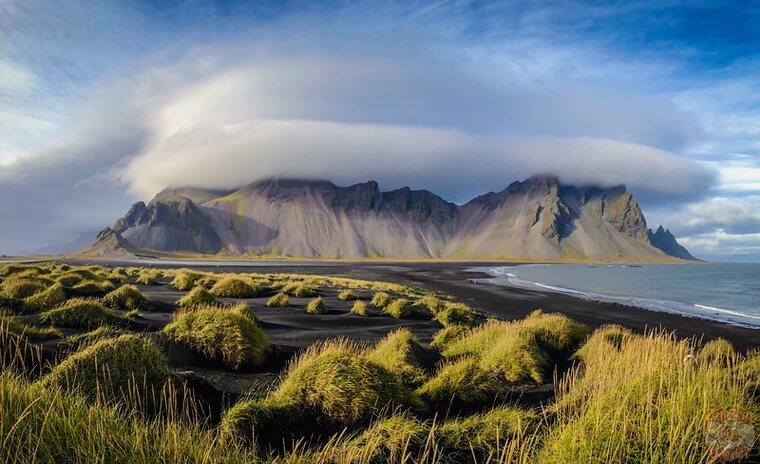 Пляж Стоккснес в Исландии