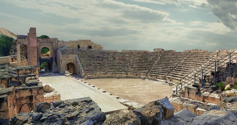Римский театр в Бейт-Шеане 