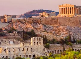 Акрополь в Афинах. Греция