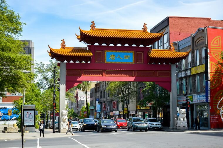 Китайский квартал в Монреале