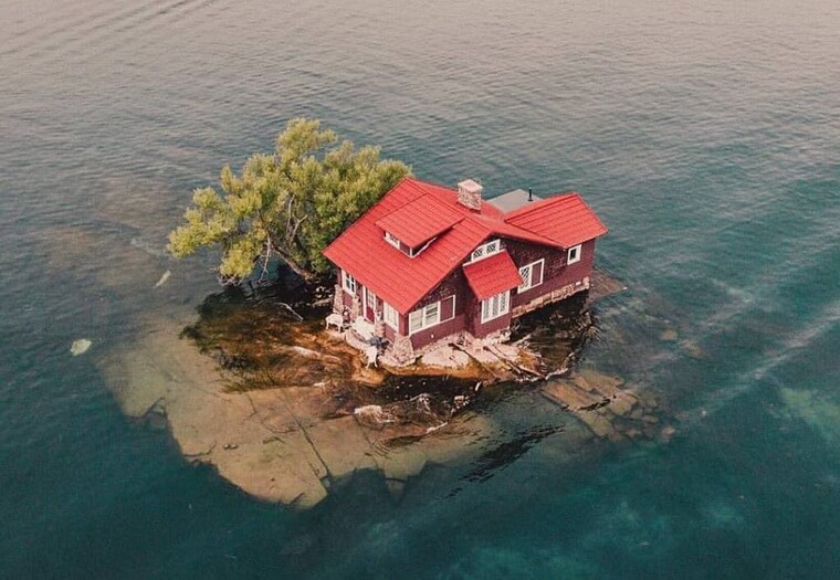 Just Room Enough Island