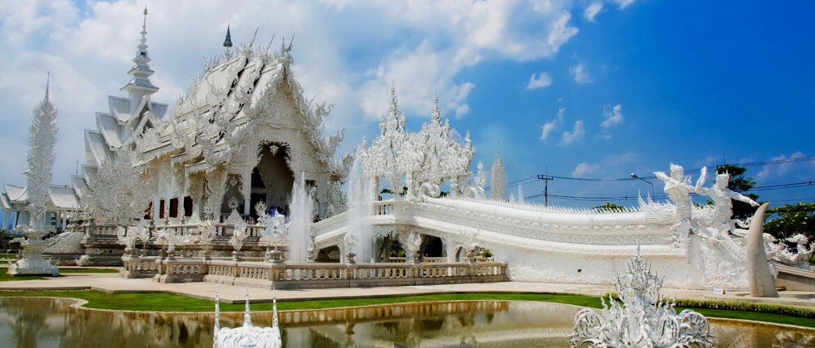 Ват Ронг Кхун - Белый храм Чианграя. Таиланд