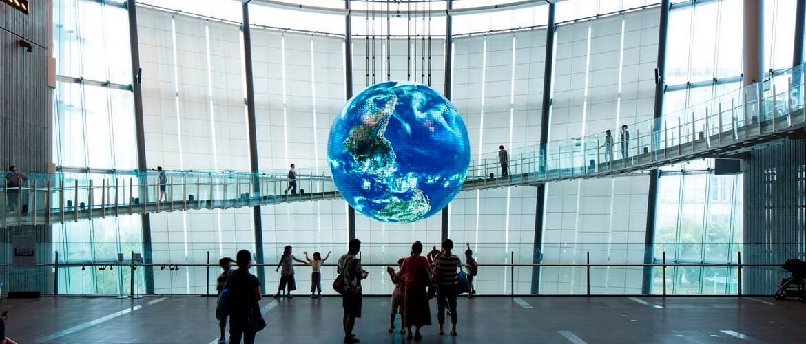 мирайкан музей будущего в Токио