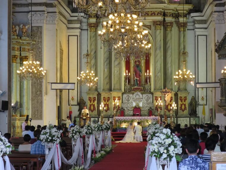 Свадьба в церкви Святого Августина