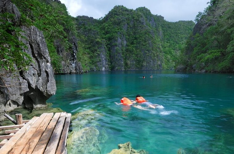 Каянган - самое чистое озеро Филиппинозеро