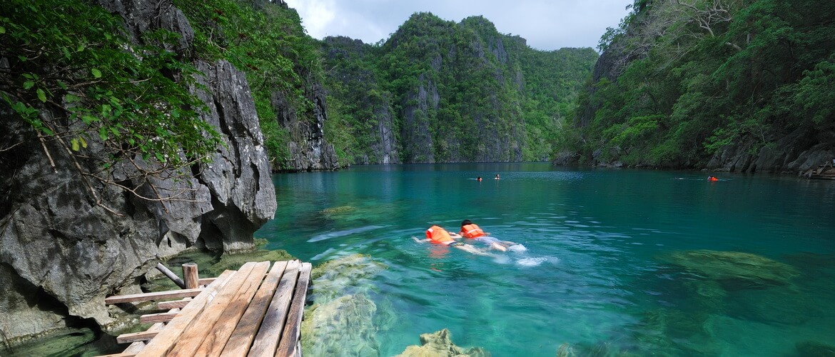 Каянган - самое чистое озеро Филиппинозеро