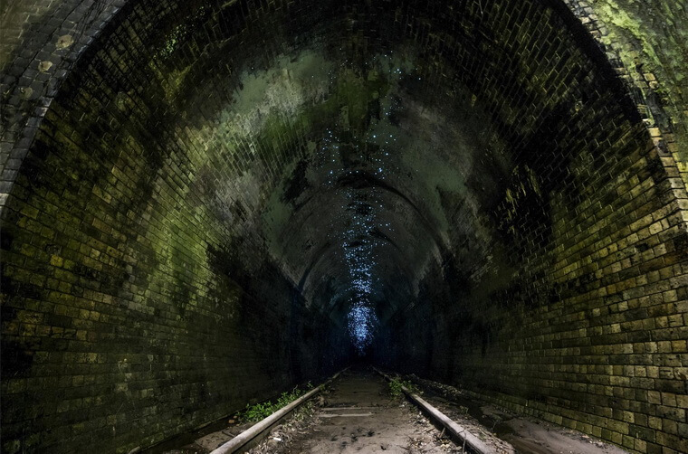 Светящийся туннель в Австралии