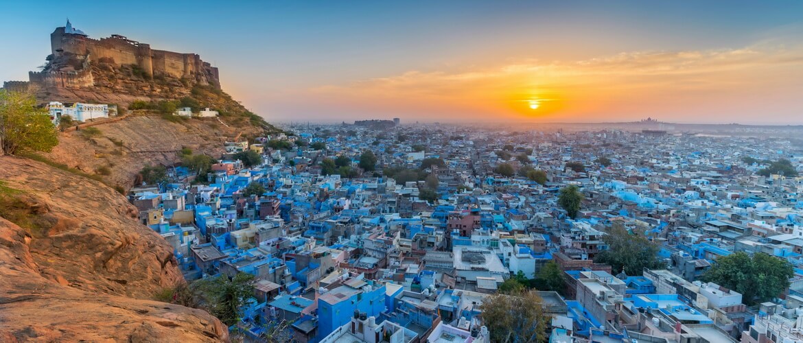 Голубой Город Джодхпур